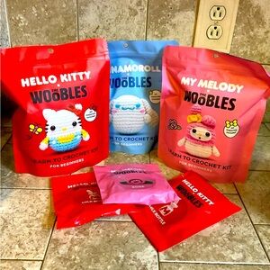Woobles Hello Kitty Cuteness Overload Bundle New Kits